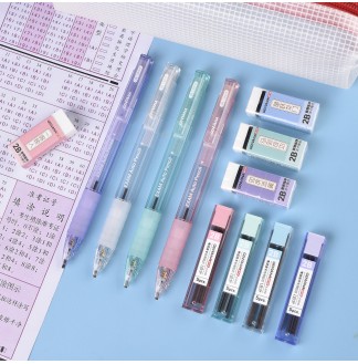 魁星点斗2B考试涂卡铅笔3件套装